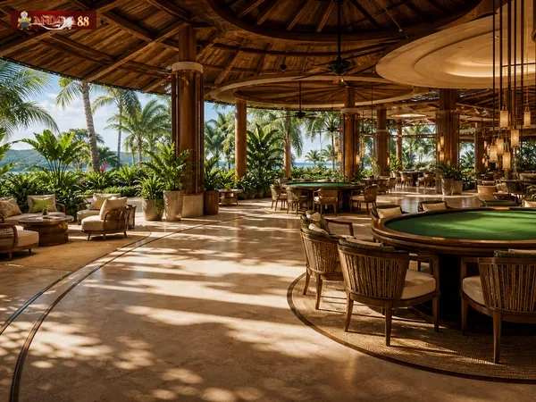 Tampilan permainan meja andara88 untuk baccarat dan blackjack